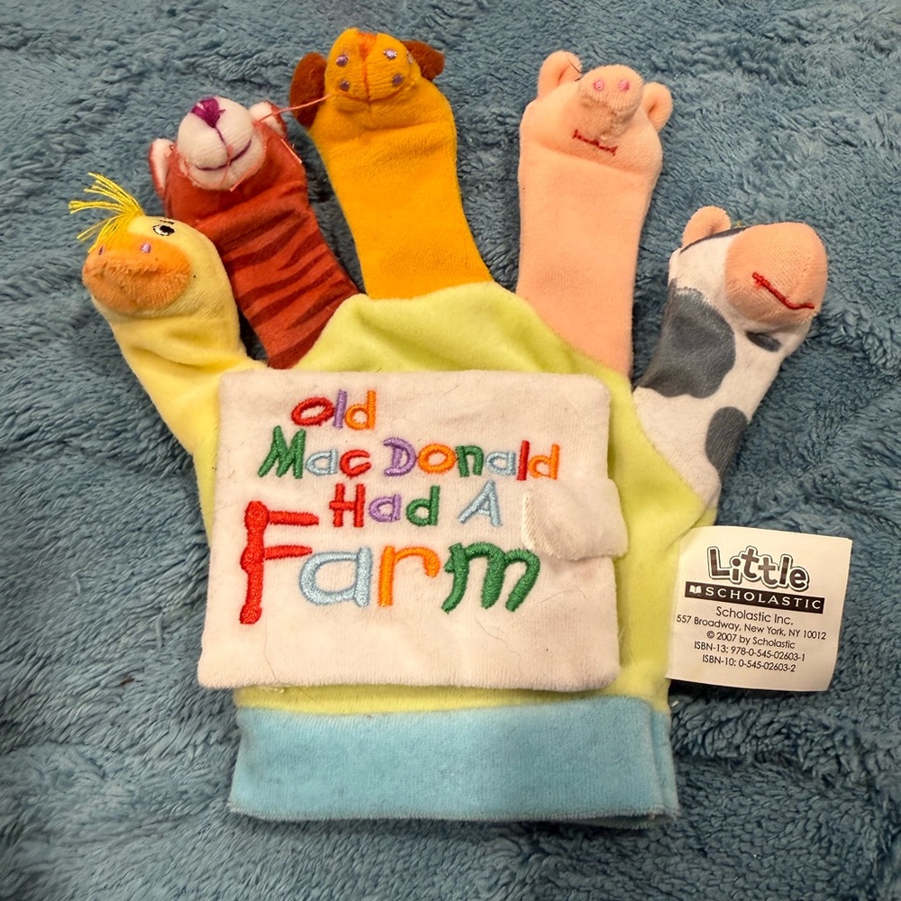 Scholastic Animal Puppet Mittens - Multicolor